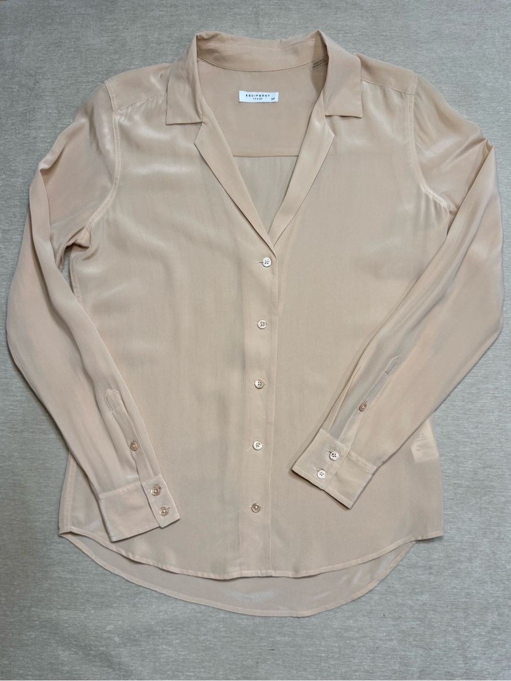 Equipment 100% silk blouse | Small